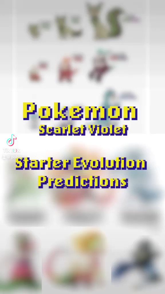 Our Pokémon Scarlet and Violet starter evolution predictions (with