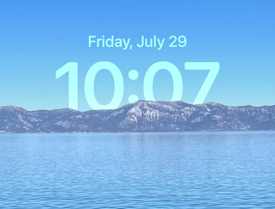 David Barnard on Twitter "Wait… wait… wait… has the iOS 16 Lock Screen