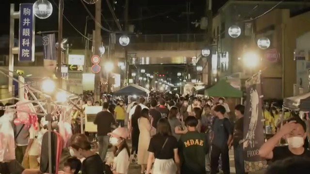 三年ぶりの石山土曜夜市 ふるさとに人が溢れていました ありがとうございました ♪来やいな！いっしゃま！！