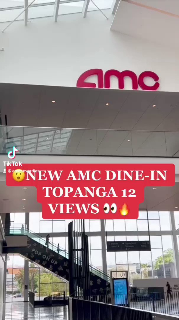 Jυввiη🪐 on X: $AMC another CASH COW LOCATION! 💸🍿 The experience #atAMC  Dine-In Topanga 12 is top tier🙏🏻🔥 And, #AMC reports Q2 Earnings on  Thursday…😏 Wh