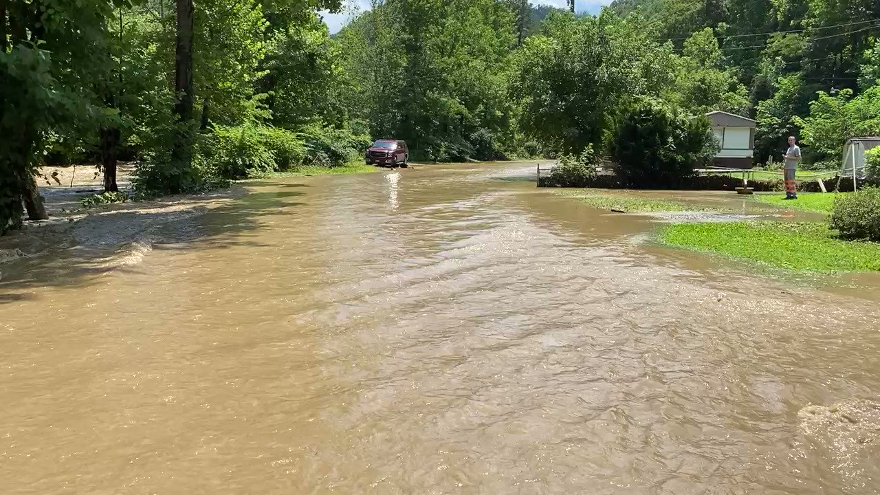 Anthony Conn on Twitter "Here’s another look at flooding in Mingo