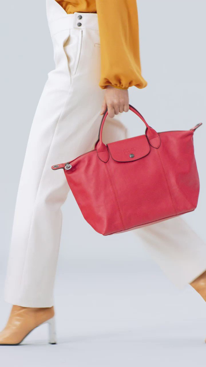 Longchamp on X: It is not a bag. It is Le Pliage Cuir. No wonder everyone  wants it.  #Longchamp #LePliageCuir   / X