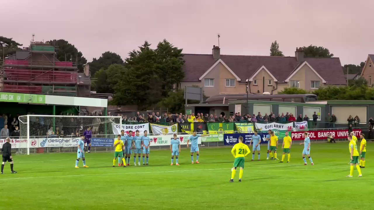 Caernarfon Town FC on Twitter "RT GarethNiceguy Cracking strike for CaernarfonTown Wrexham