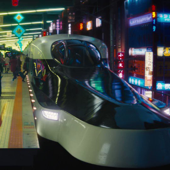 ハズレを引いた（レディバグが蛇に噛まれた）瞬間のブラピの表情とかも本当好きすぎる🤤
コミカル演技といえば『スナッチ』や『バーン・アフター・リーディング』でもお馴染みだけど、本作のレディバグの演技は今までに見たことがない感じも多くて本当に好き😍

#ブレット・トレイン #ブラピ来日 