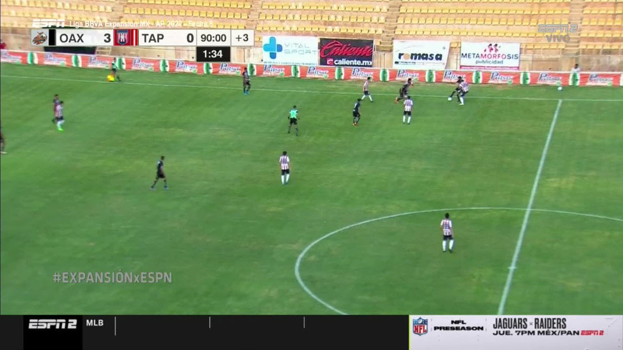 📹#NoTeLoPierdas ¡G⚽⚽⚽⚽L de @AlebrijesOaxaca! ⚽🔥 ¡Es Goleada!Producto de una gran jugada colectiva en tiempo de compensación