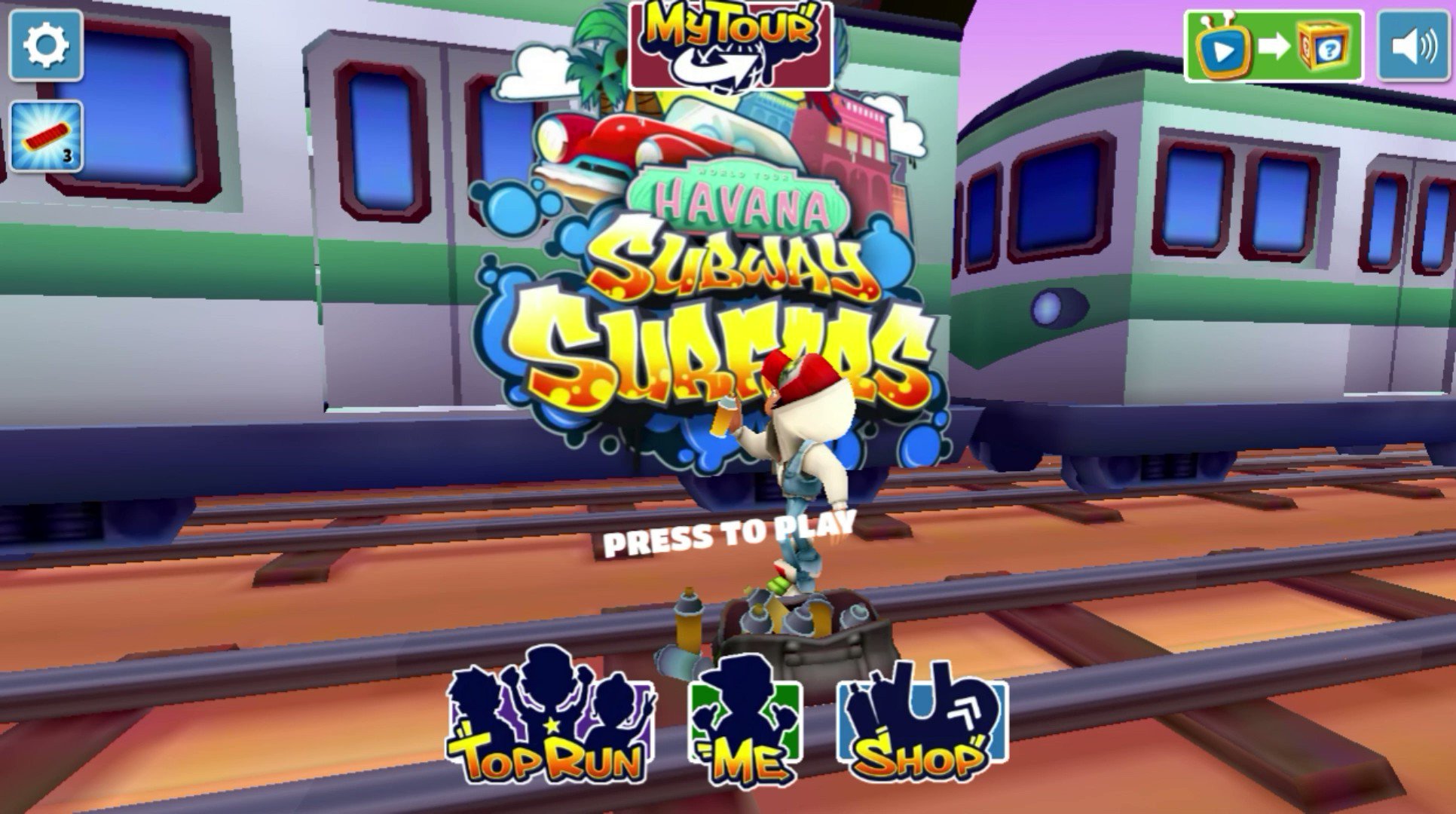 Subway Surfers: HAVANA Update! (Tour 1)
