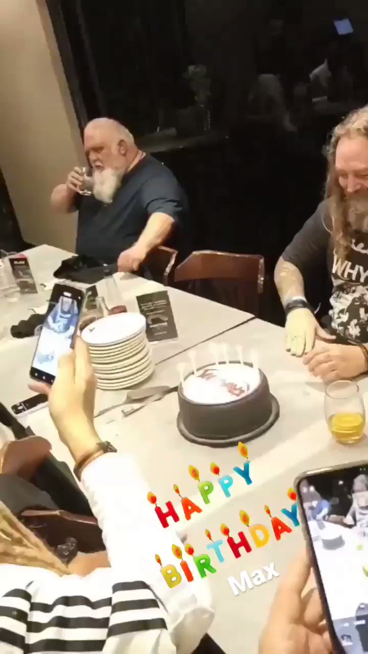 Happy Birthday Max Cavalera! 