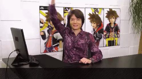 Happy birthday to Masahiro Sakurai! Love this man very much!    