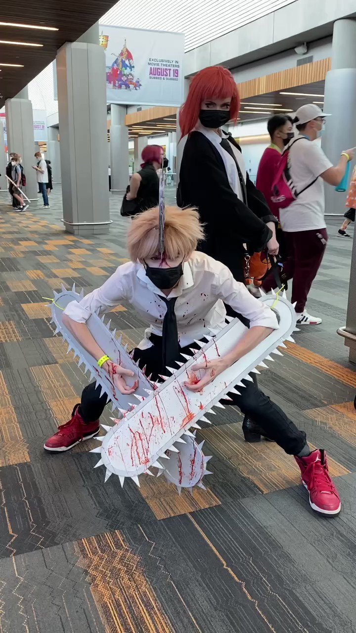 Crunchyroll on X: These Chainsaw Man cosplays are EVERYTHING 😱 #AX2022 Denji - @Jitae_Sodium Reze - IG @/godsipod / X