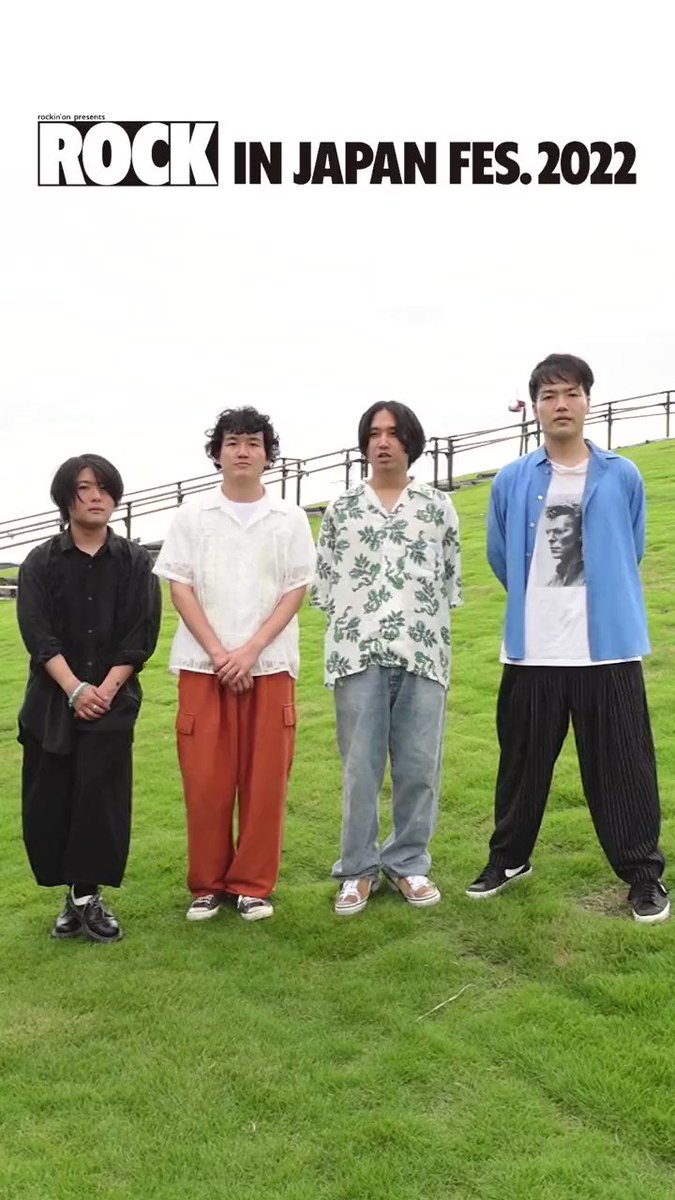 Rockin Onフェスofficial Countdown Japan開催 Rock In Japan Fes 22 8 6出演のマカロニえんぴつからのコメントが到着 ライブ当日の出演アーティストのコメントを続々公開中 Macarock0616 Rijf22 T Co Tqmemgvphj Twitter