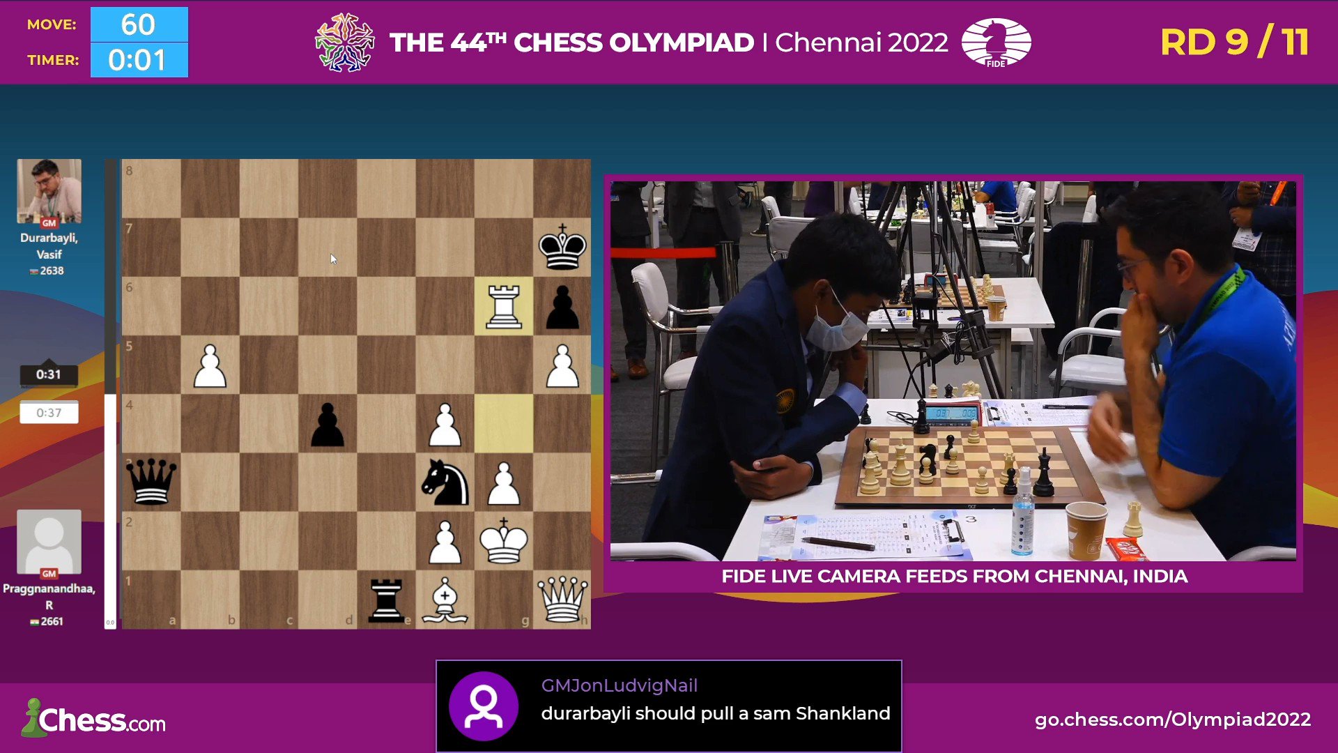 FIDE Chess Olympiad 2022: Get full schedule and watch live streaming and  telecast in India