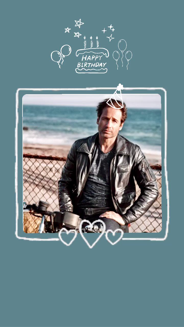 Happy Birthday David Duchovny!  You were the first man I ever had a crush on I was 6 