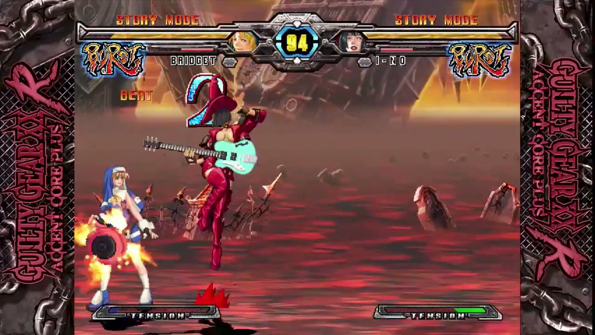 Guilty Gear XX Accent Core Bridget Combo Video - Bounty Hunter