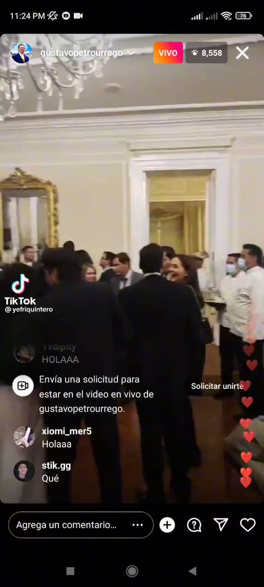 El congresista Hernán Cadavid cuestionó el parrandón en la Casa de Nariño  después de la posesión de Petro