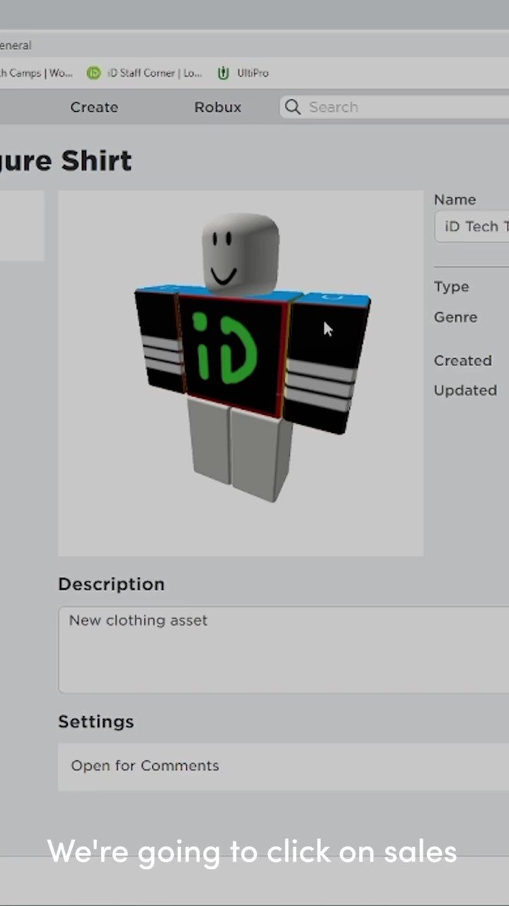 iD Tech on X: Did you know that there are ways to make REAL money in Roblox?  This tutorial will show you how to easily make your own shirt in Roblox and