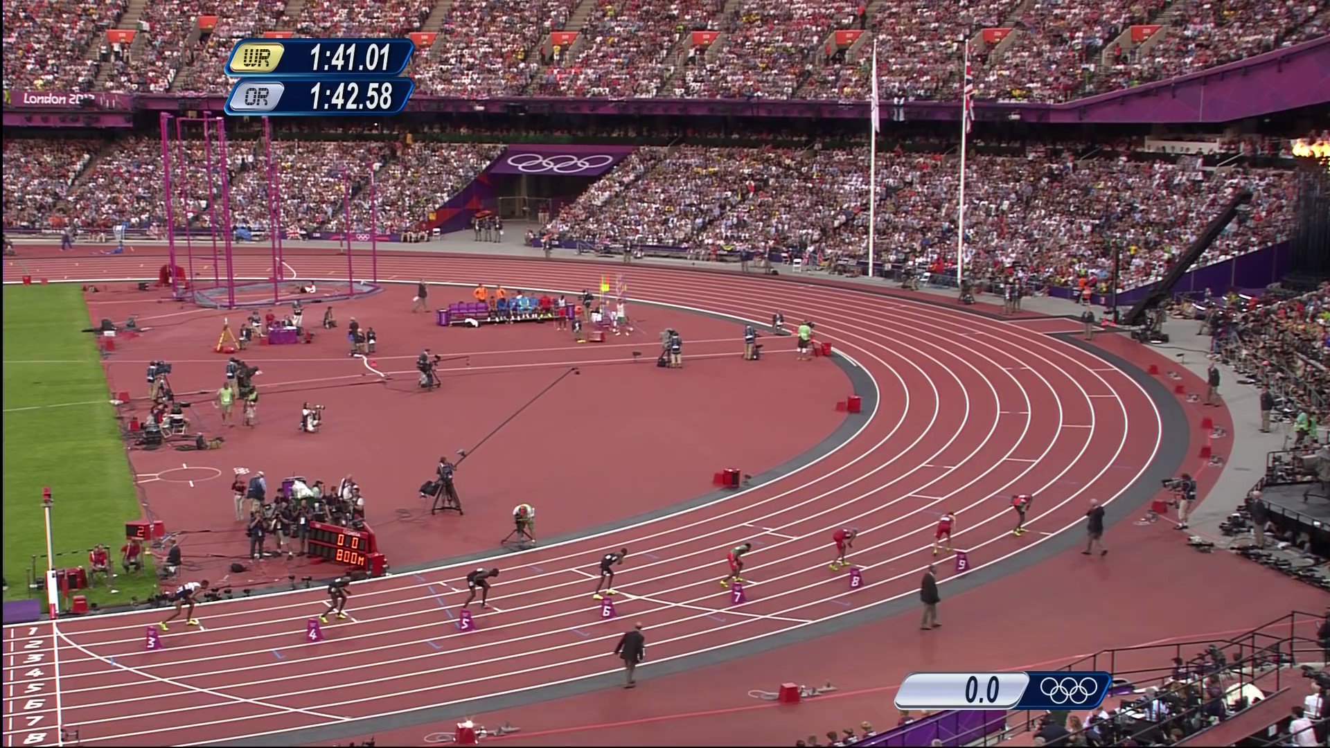 Etienne Goursaud on Twitter "Le 9 aout 2012, David Rudisha battait son record du monde du 800 m
