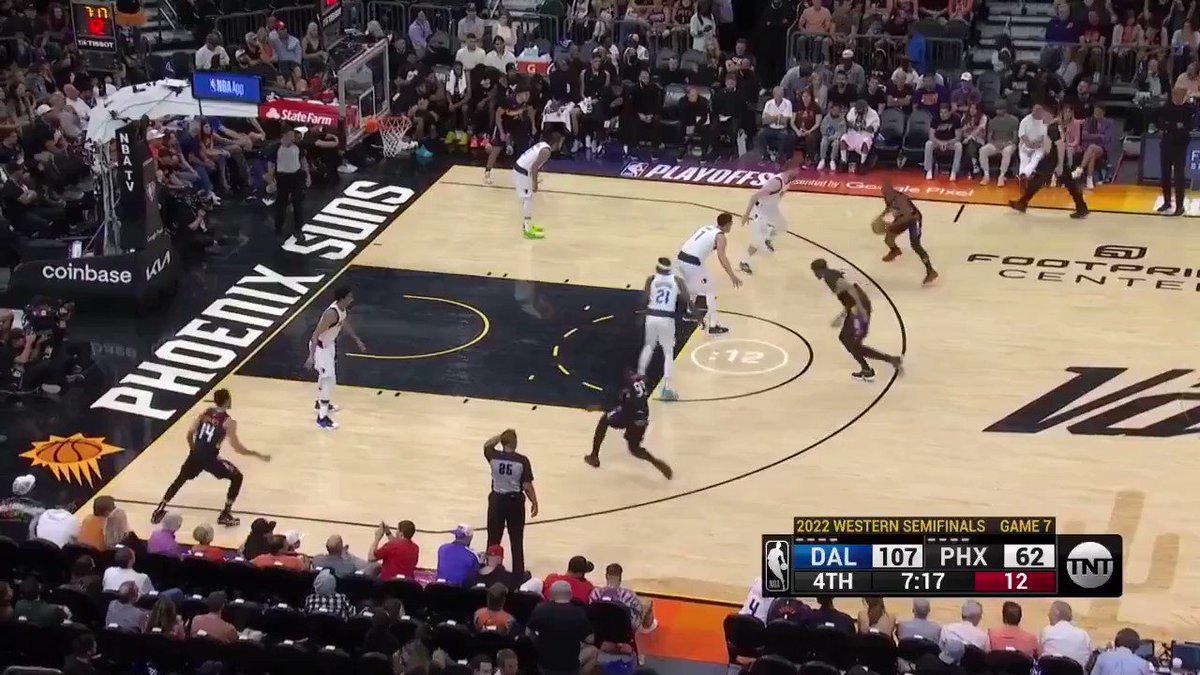 In honor of Chris Paul retiring after this season, throwback to when he hit the dagger vs the Mavs in 2022 playoffs!

