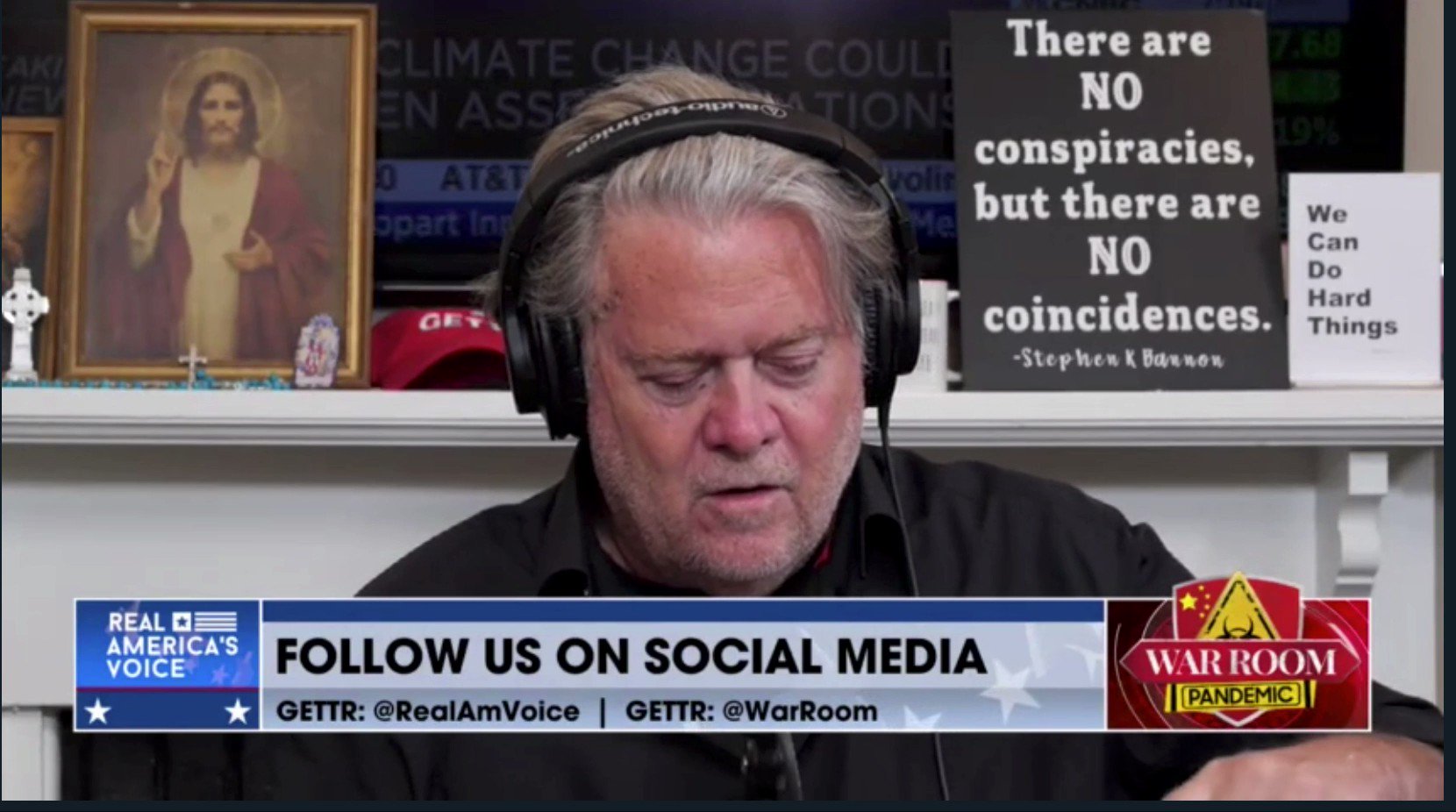 Citizen Free Press on Twitter: "Kane appeared on Steve Bannon's War