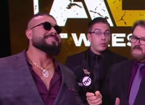respect is earned that's why I respect very few people @AEW #Andrade #LFINGIBERNABLE #AEWDynamite 