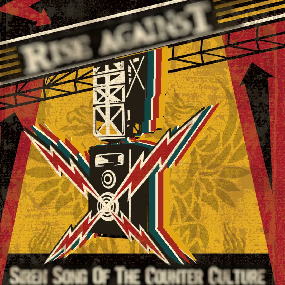 I made the album art for Siren Song Of The Counter Culture into a mobile  wallpaper : r/riseagainst