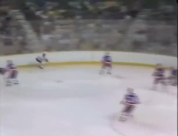 Happy Birthday Ken Linseman 
Ken scores vs the game 5, 1984  