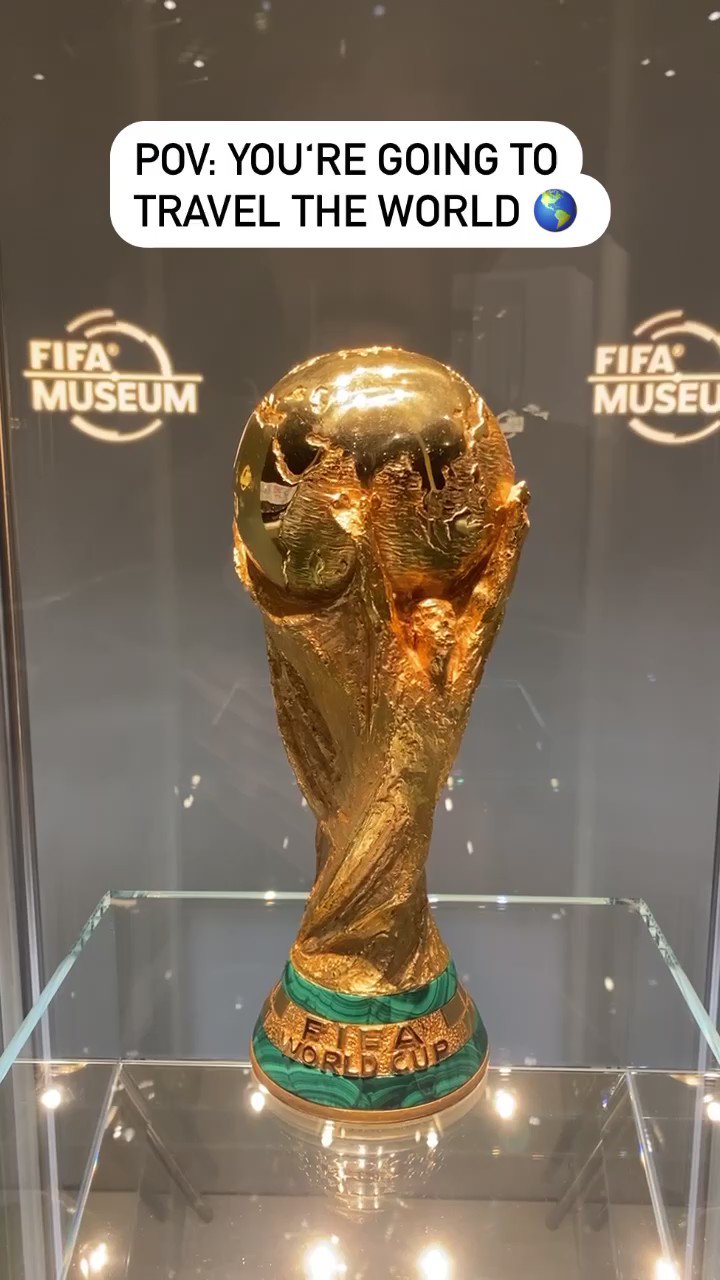 The FIFA World Cup Trophy, FIFA Museum, Zürich, Switzerlan…