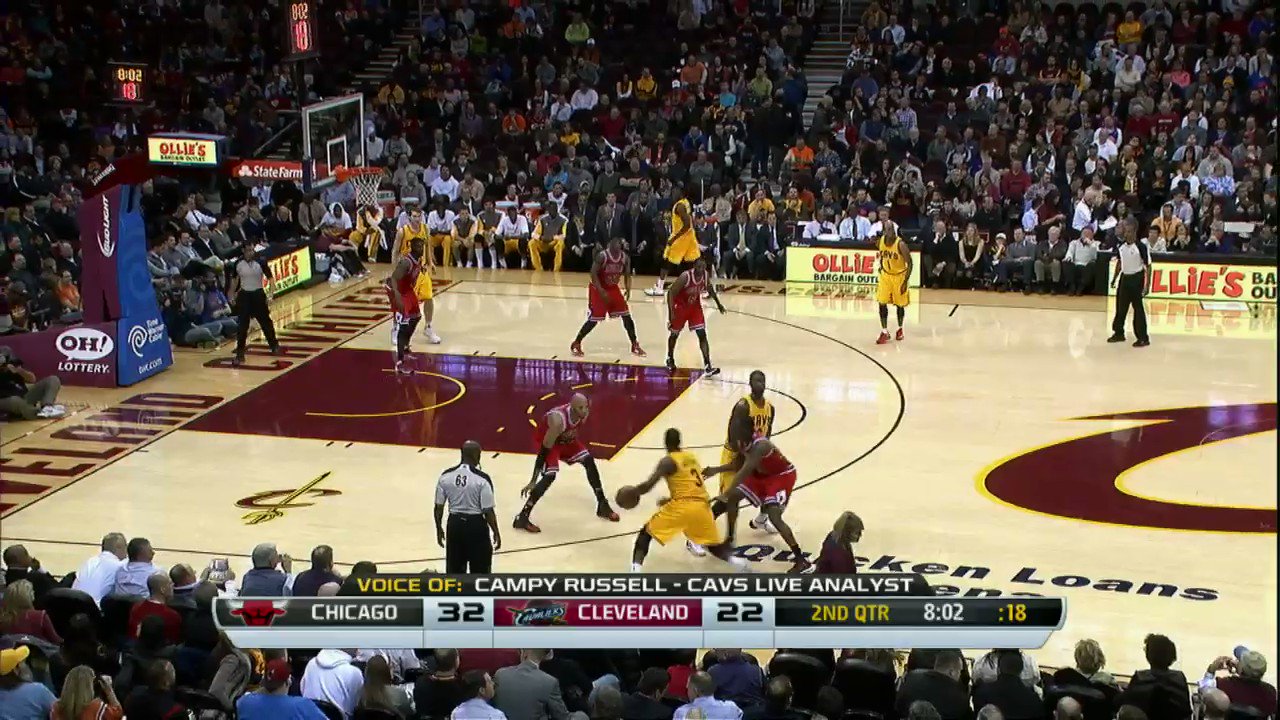 Happy birthday Nazr Mohammed. Earl Clark has a present for you: 
