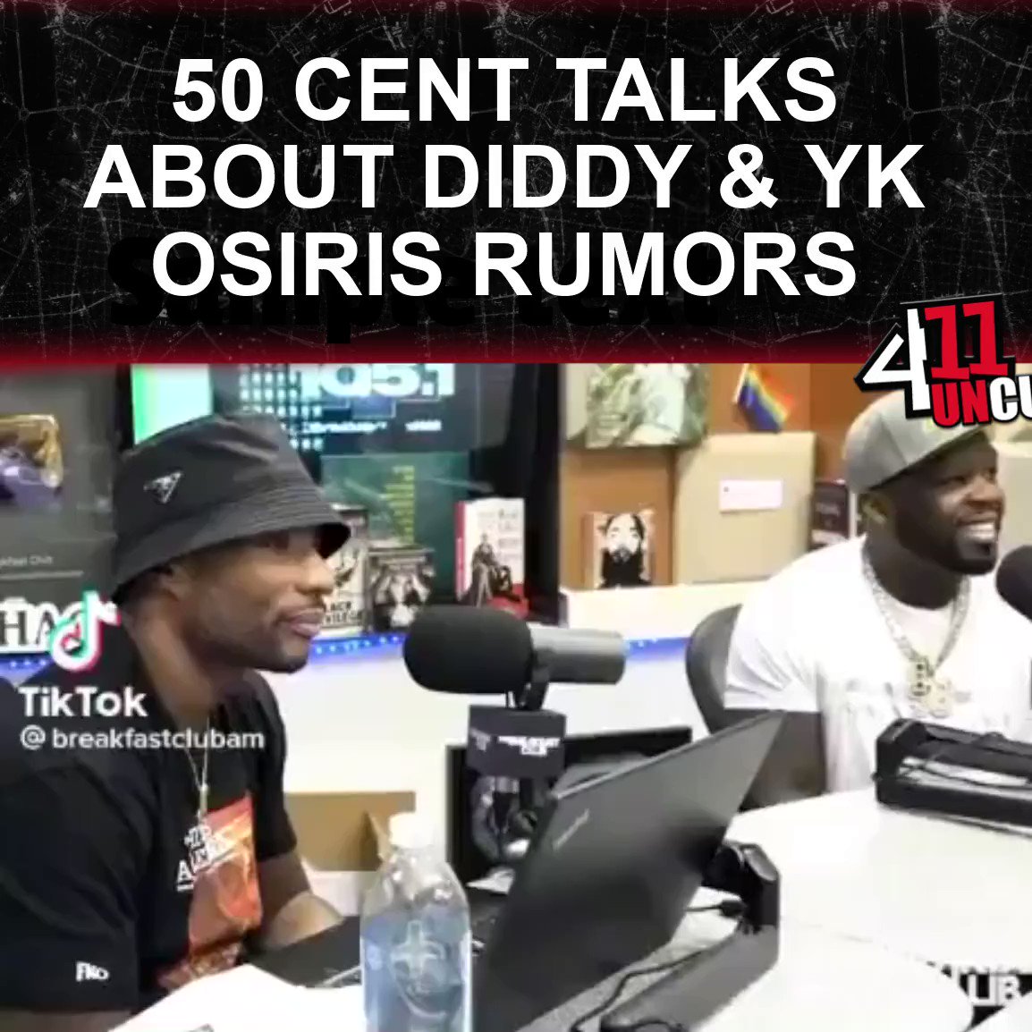 Why they playing with #ykosiris &amp; #Diddy like that gang? 🤣🤣😬

Via @breakfastclubam 

#411WithNellaD #411Uncut #50Cent 