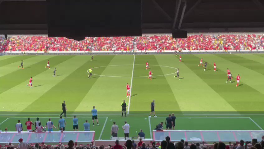 c Nottingham Sport The Scenes At The Full Time Whistle Forest With Their First Premier League Win Of The Season And A First Top Flight Win Since May 1999 Nffc