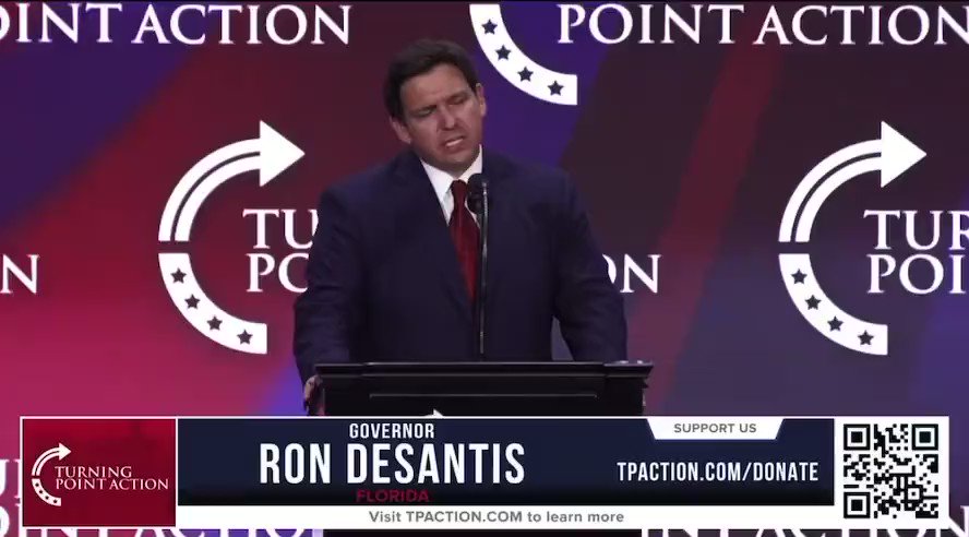Read more about the article WATCH — Florida Gov. Ron DeSantis on FBI raid of Trump’s Mar-a-Lago:

“I’m tryin