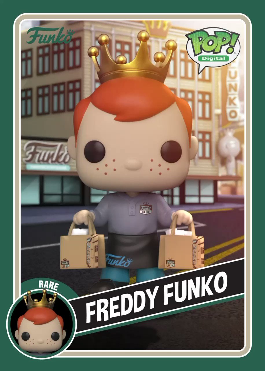 Funko pop news on twitter coming soon for nft fans hq freddy funko probably will be part 