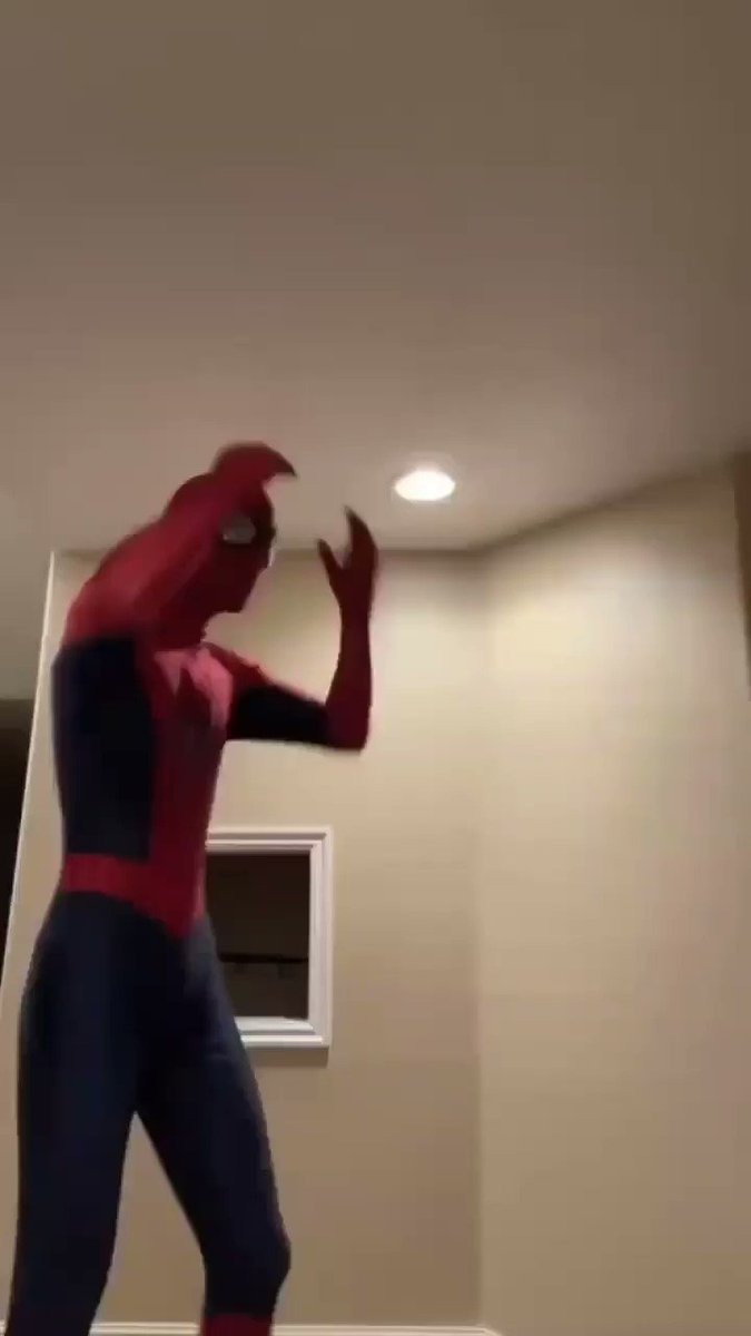 RT @tahaactually: Spider-Man locked in the home https://t.co/KgNlB1HO9O