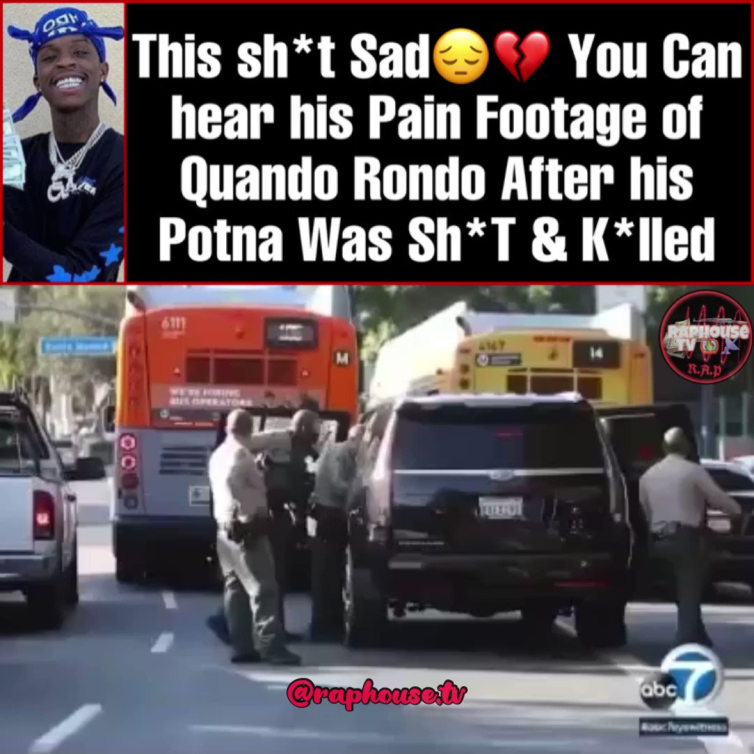 raphousetv on Twitter "Footage shows the Pain Quando Rondo was in