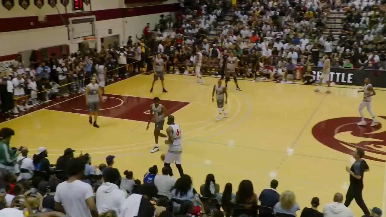 ClutchPoints on Twitter: "LeBron James knocks down his first bucket: a