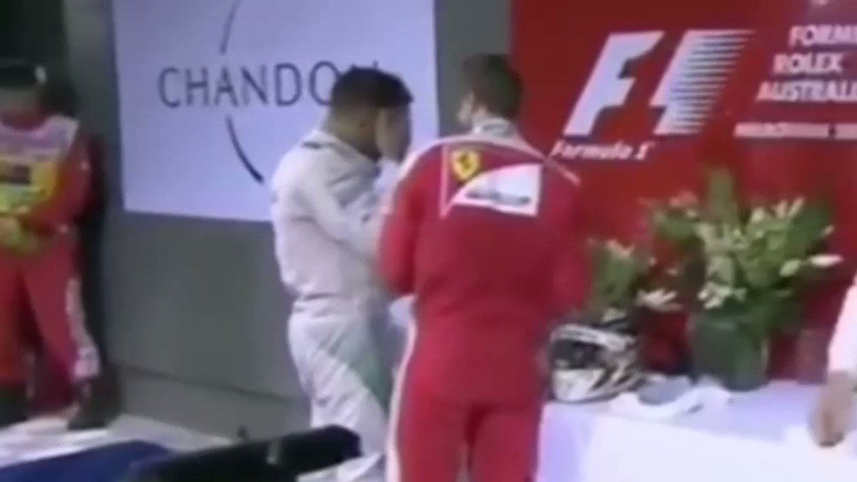 RT @Schleifpferd: Sebastian Vettel and Lewis Hamilton mocking Nico Rosberg will never not be funny https://t.co/j8sjB60wmO