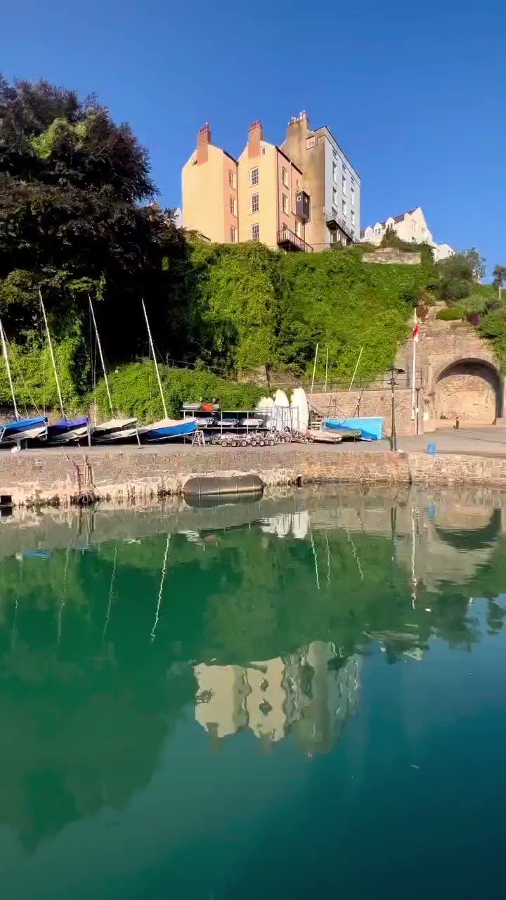 Around Tenby Official Visitor Guide on Twitter "We love those water reflections of Tenby 🤩⚓️ 