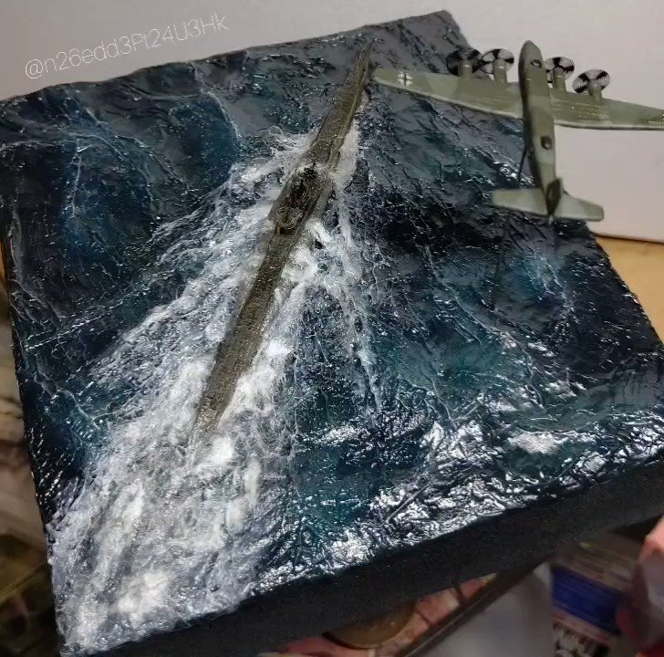 水が流れて船が動いてる！？海面が動くリアルすぎるジオラマが話題！