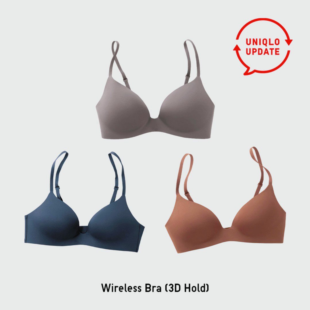 UNIQLO Malaysia - UNIQLO's Wireless Bra (Beauty Light) provides