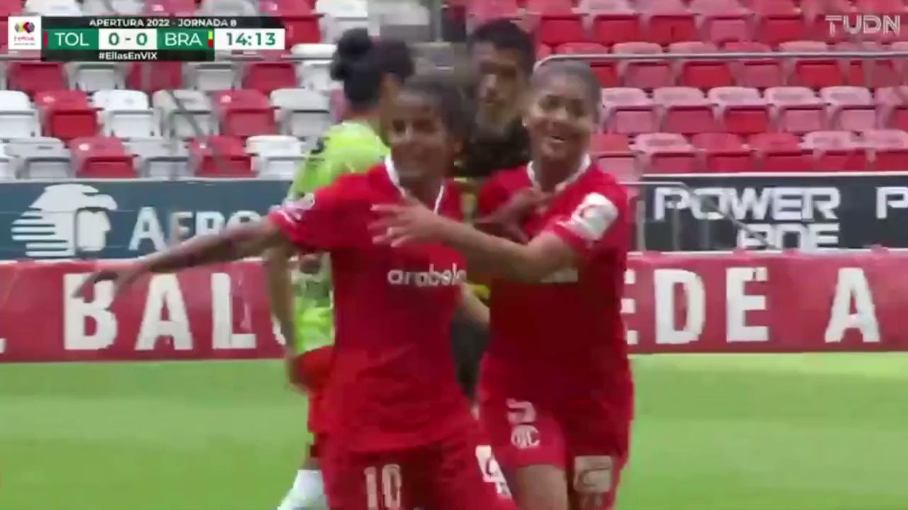 📹#NoTeLoPierdas

¡¡¡G⚽⚽⚽L!!!

Brenda Woch haciendo la 👹diablura anotando de esta forma el primero.

#VamosPorEllas👊🏼”