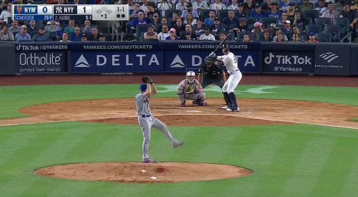 Aaron Judge (47)
Opponent: New York Mets
Pitcher: Max Scherzer
Date: 8/22/22
https://t.co/3SNJB8RTPS