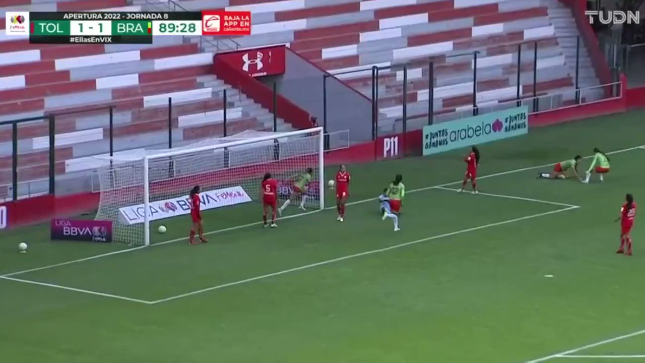 📹#NoTeLoPierdas

¡¡¡G⚽⚽⚽L!!!

El gol del triunfo para las 🐎 BRAVAAAAS, por Paola González.

#VamosPorEllas👊🏼”