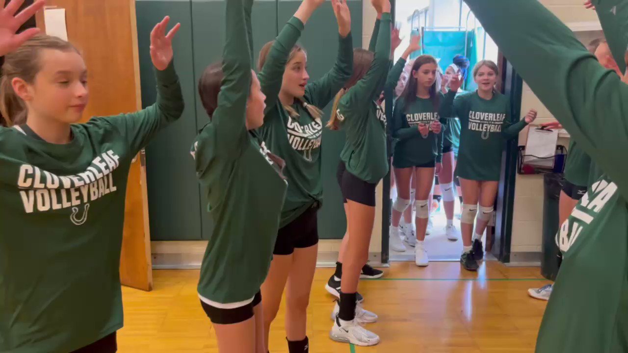Cloverleaf Volleyball on Twitter "And the winning streak continues