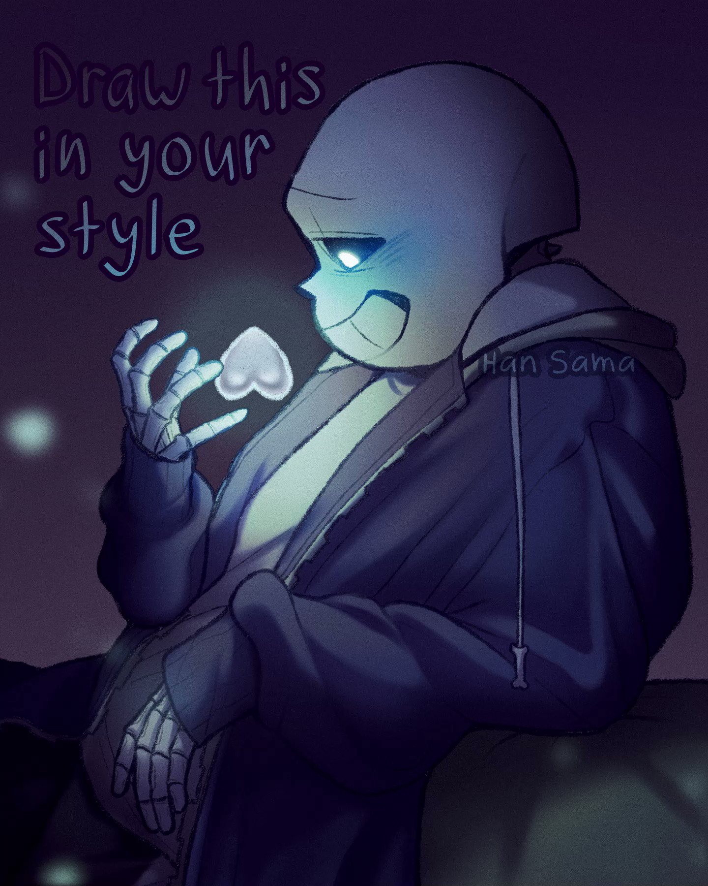 Han ✨ on X: he sees the way you affected his soul as it dances, unable to  contain itself 🤍 DTIYS info in 🧵 #undertale  / X