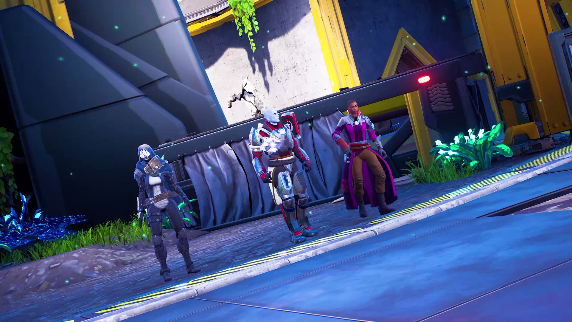 PWR on Twitter "Destiny x Fortnite is here 💠 Assemble your fireteam