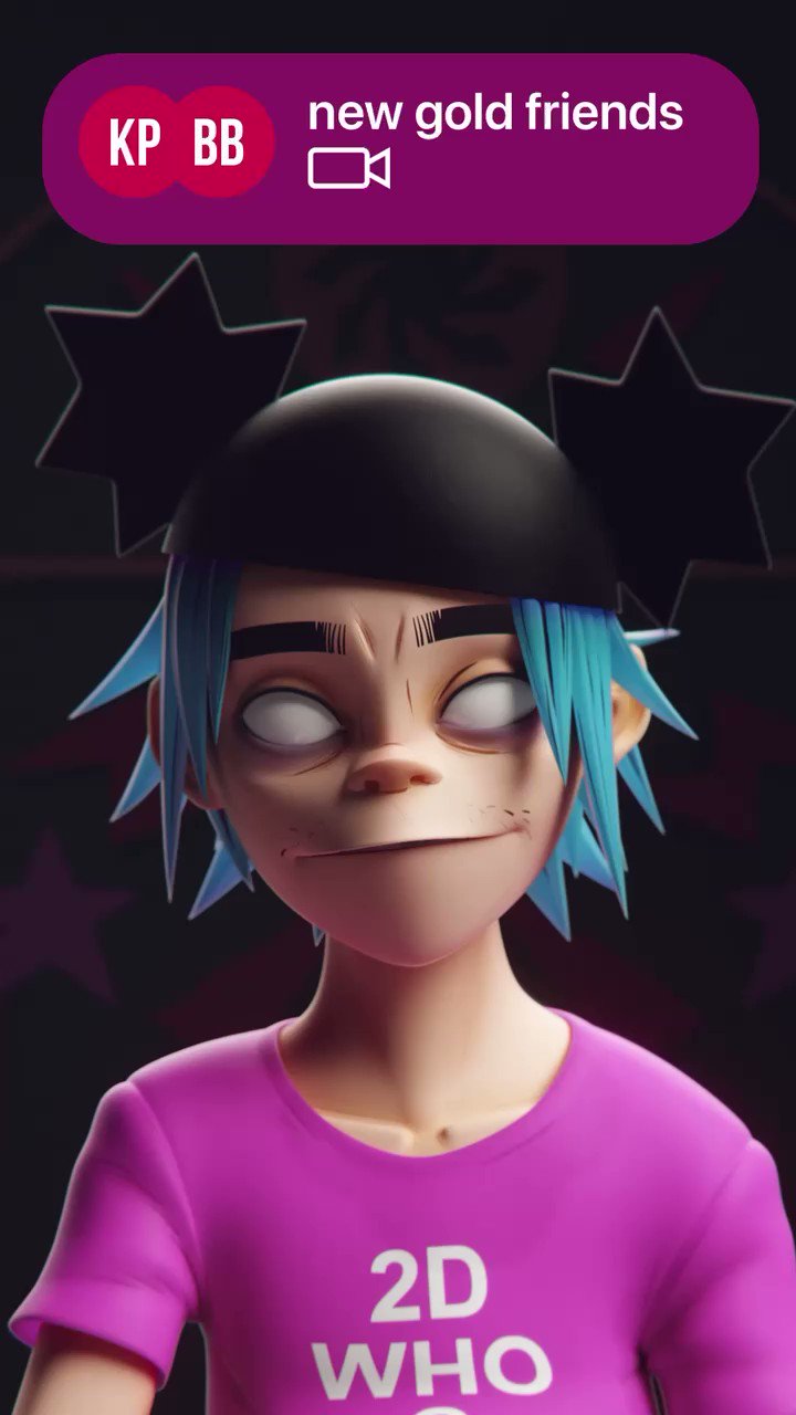 gorillaz on X: Drop a 🫶 in the replies if you ❤️ New Gold