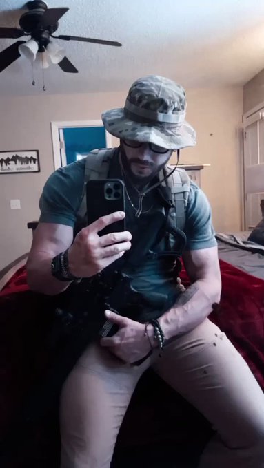 From Airsoft to AirHARD.                Check out my exclusive content 🌶 Add me on TikTok and IG #militarymen<a href="/tag/militarymen"class="tags"><span>#militarymen</span></a><a href="/tag/bulge"class="tags"><span>#bulge</span></a><a href="/tag/vpl"class="tags"><span>#vpl</span></a><a href="/tag/onlyfans"class="tags"><span>#onlyfans</span></a><a href="/tag/onlyfansmuscle"class="tags"><span>#onlyfansmuscle</span></a>