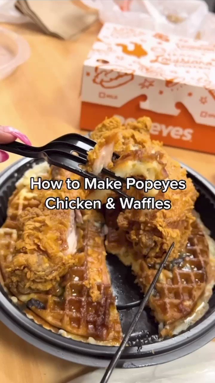 Popeyes on Twitter "Popeyes 🤝 Waffles https//t.co/zIrF9Rmk8X" / Twitter