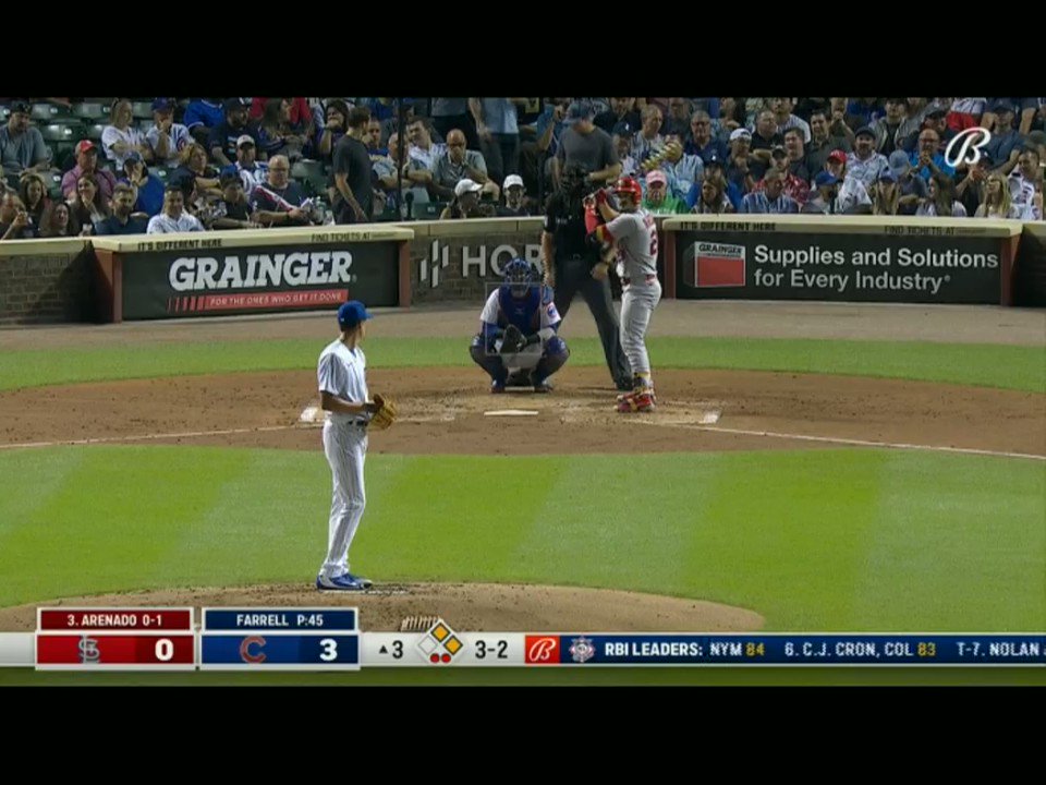 The Comeback on Twitter "Nolan Arenado ejected in the CardinalsCubs