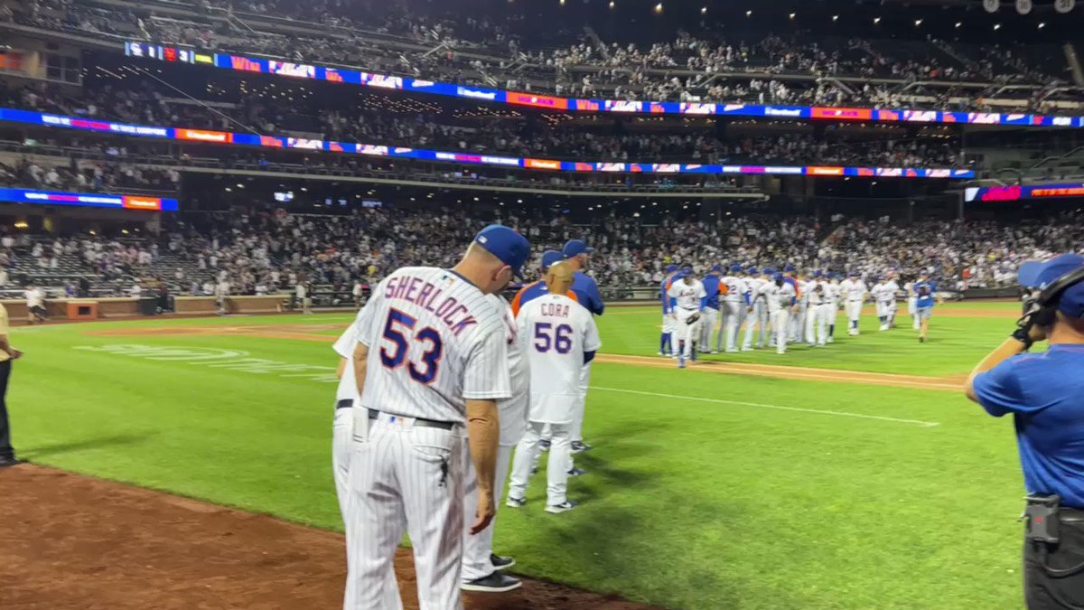 Rockies at Mets / Twitter