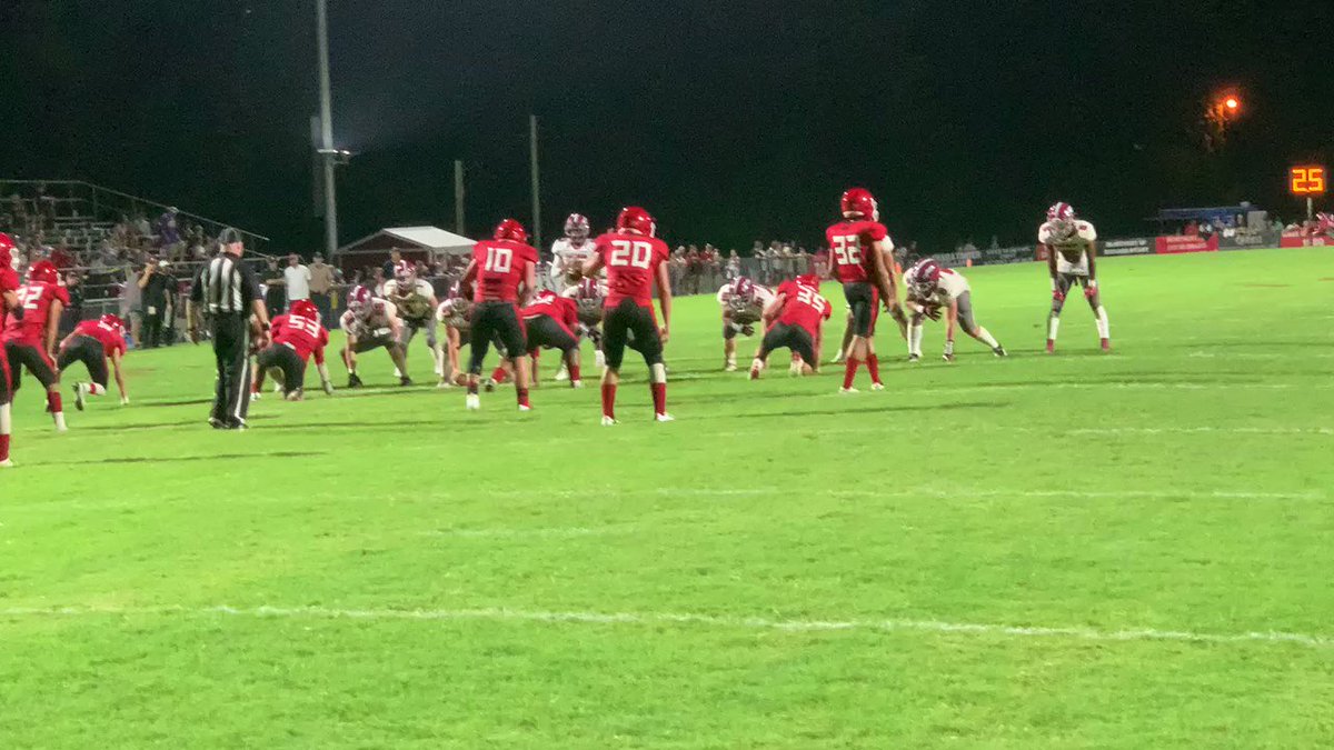 Seth Hopper on Twitter "WR Timothy Barron catches this pass to tie the